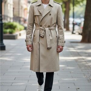 Burberry Mens Beige Trench Coat Very authentic, from Burberry boutique in Vienna